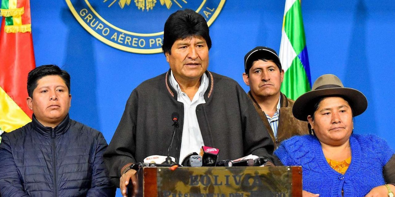 ¿De que acusan a Evo Morales?