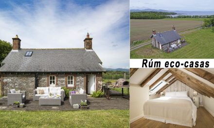 Isla de Rum en Escocia, ofrece eco-casas de última generación