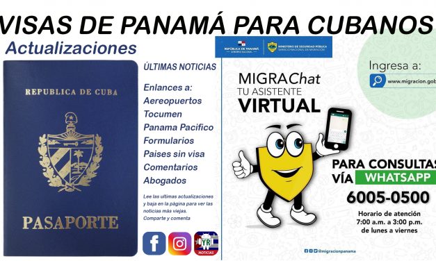 Panamá cancela visas de turismo para los cubanos que van de compras