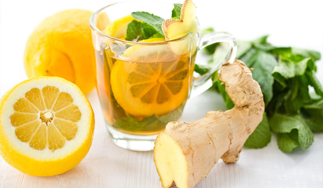 Limón y jengibre, una bebida refrescante para bajar de peso