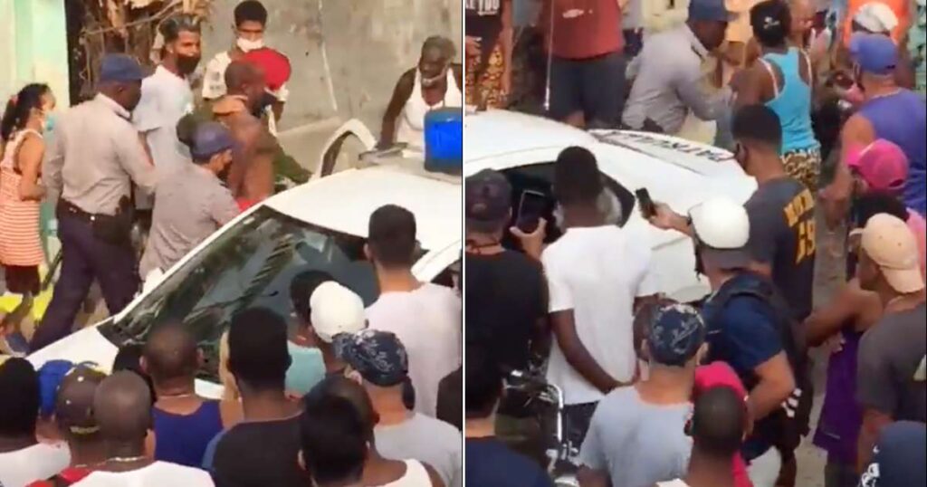 Vecinos capturan a un ladrón en un barrio de Cuba