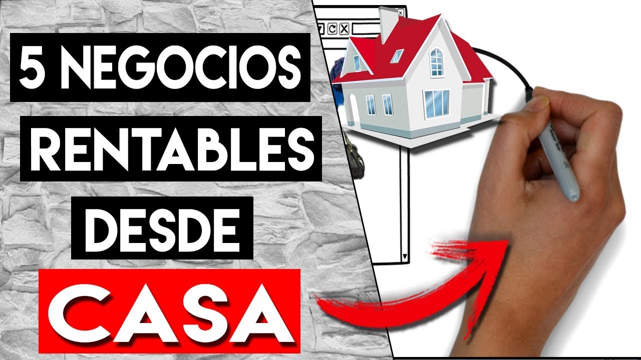 5 Negocios Rentables Con Poca Inversión