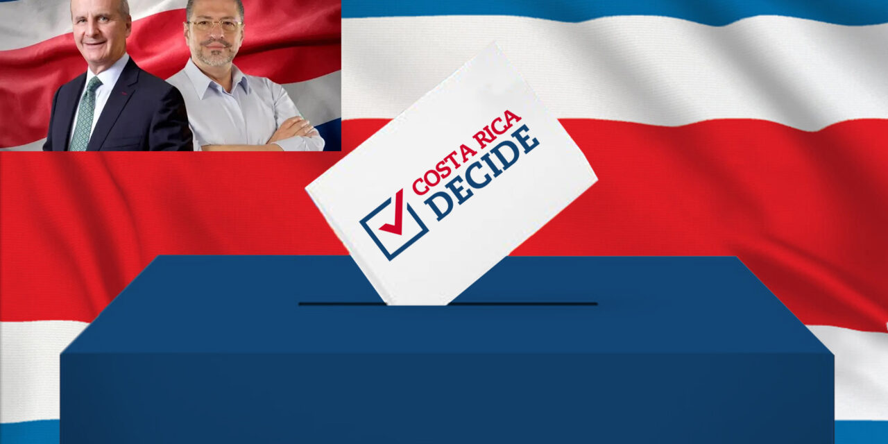 Empate técnico de los candidatos presidenciales de Costa Rica