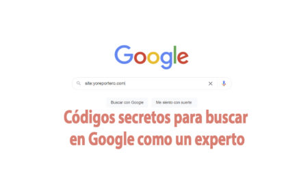 Códigos secretos para buscar en Google como un experto