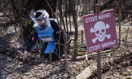 Ucrania es uno de los países más plagados de minas terrestres