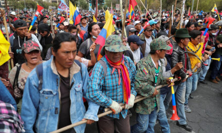 El movimiento de indígenas del Ecuador continúa las protestas