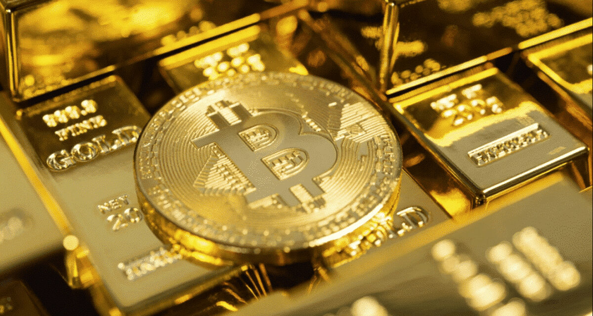 Precio del oro y Bitcoin cae mientras inversionistas huyen al dólar