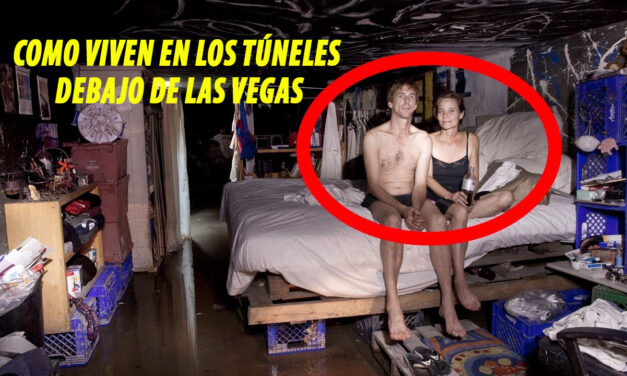 Como viven en los túneles debajo de Las Vegas