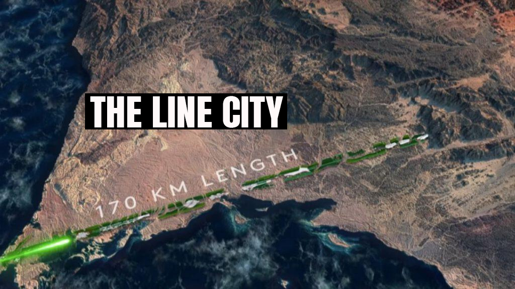 The Line,la futurista ciudad del príncipe heredero saudí