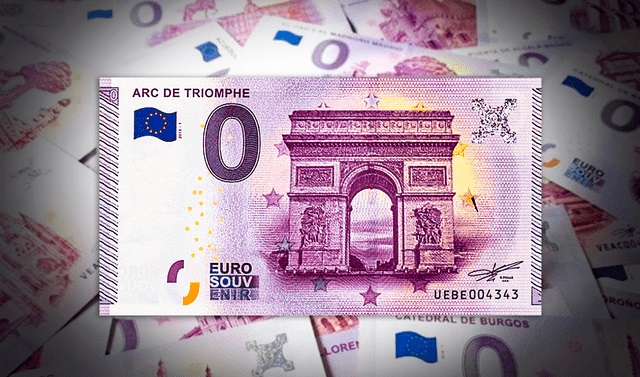 Billete de 0 euros: un suvenir muy popular para turistas y coleccionistas