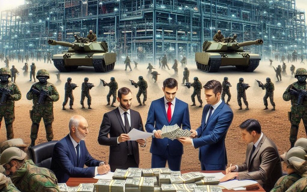El negocio de la guerra en Ucrania