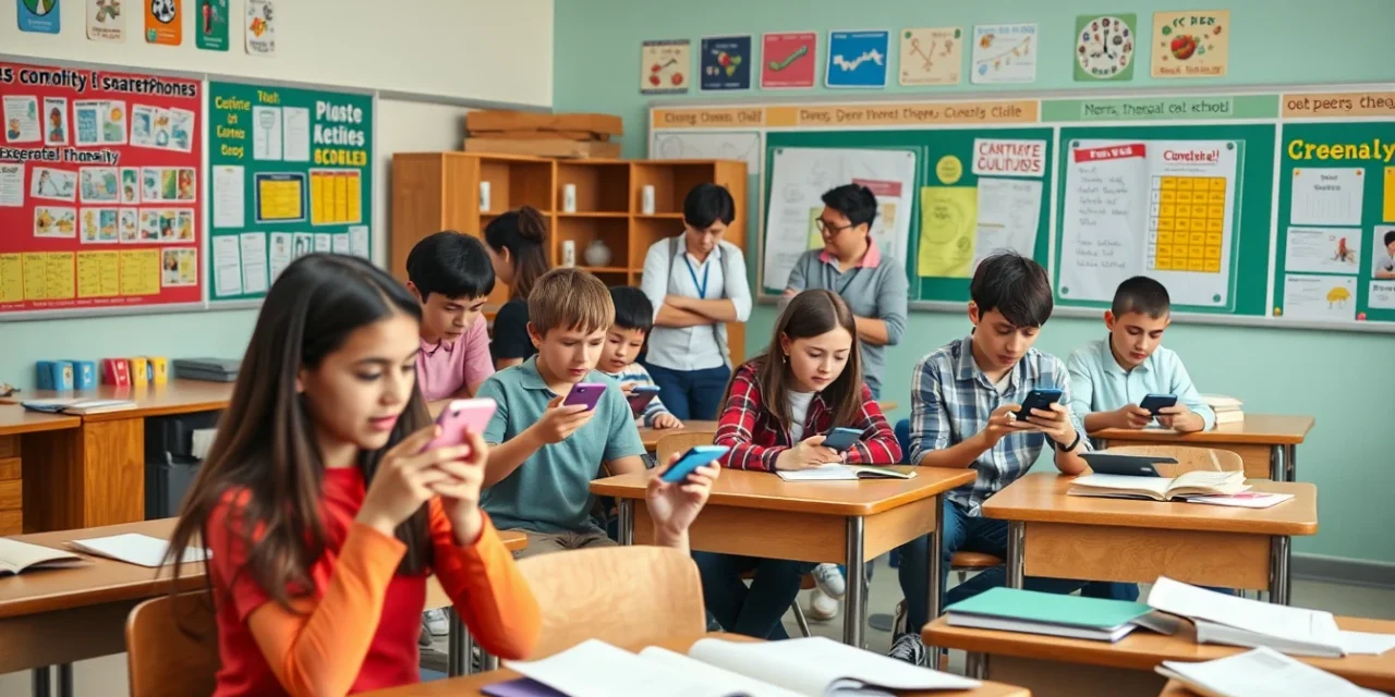 ¿Se deben prohibir los teléfonos móviles en las escuelas?