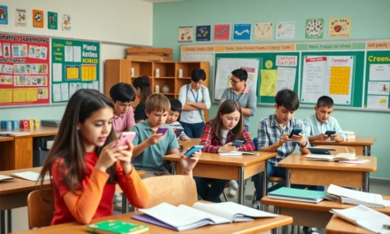 ¿Se deben prohibir los teléfonos móviles en las escuelas?