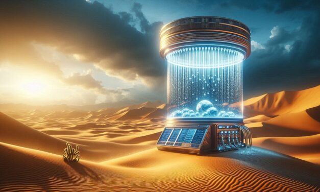 Extraer agua del aire, la tecnología que da vida al desierto