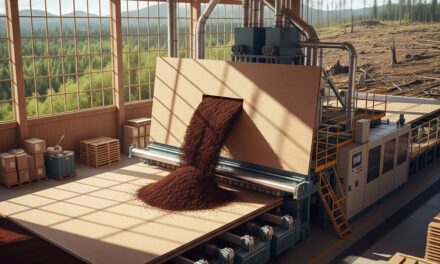 Café reciclado, un sustituto viable de la madera