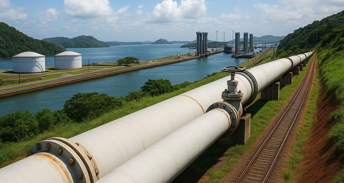 Gasoducto interoceánico, la nueva ruta energética del Canal de Panamá