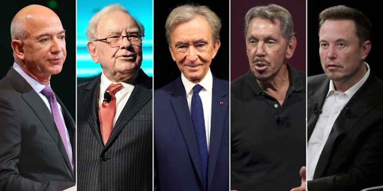 La era de los ultrarricos, récord de milmillonarios en Estados Unidos