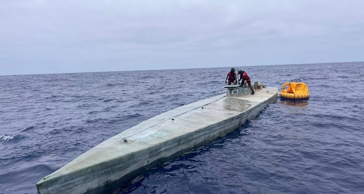 Narcosubmarinos con tecnología gringa