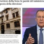 Corriere della Sera censura a Serguéi Lavrov