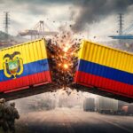 Ecuador y Colombia entran en guerra comercial