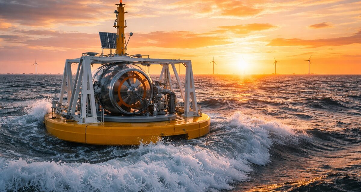 Tecnología japonesa transforma las olas en electricidad