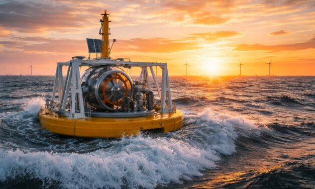 Tecnología japonesa transforma las olas en electricidad