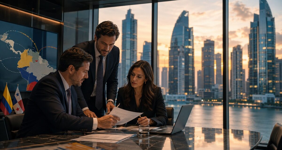 Bancos colombianos ganan espacio en Panamá