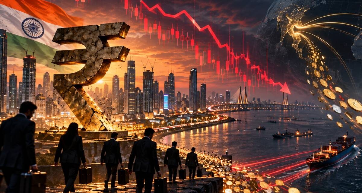 ¿Por qué huyen los inversores de la India si la economía crece?